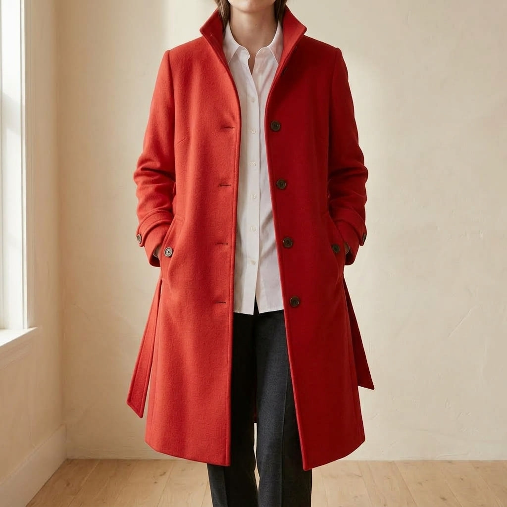 Greta | Cappotto Lungo Slim Fit