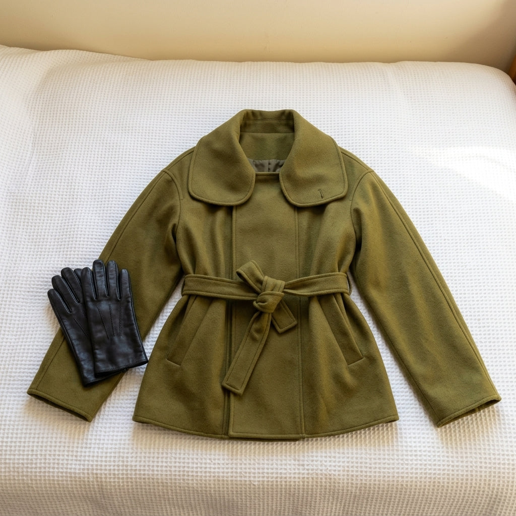 Olivia | Cappotto Oversize con Collo Alto