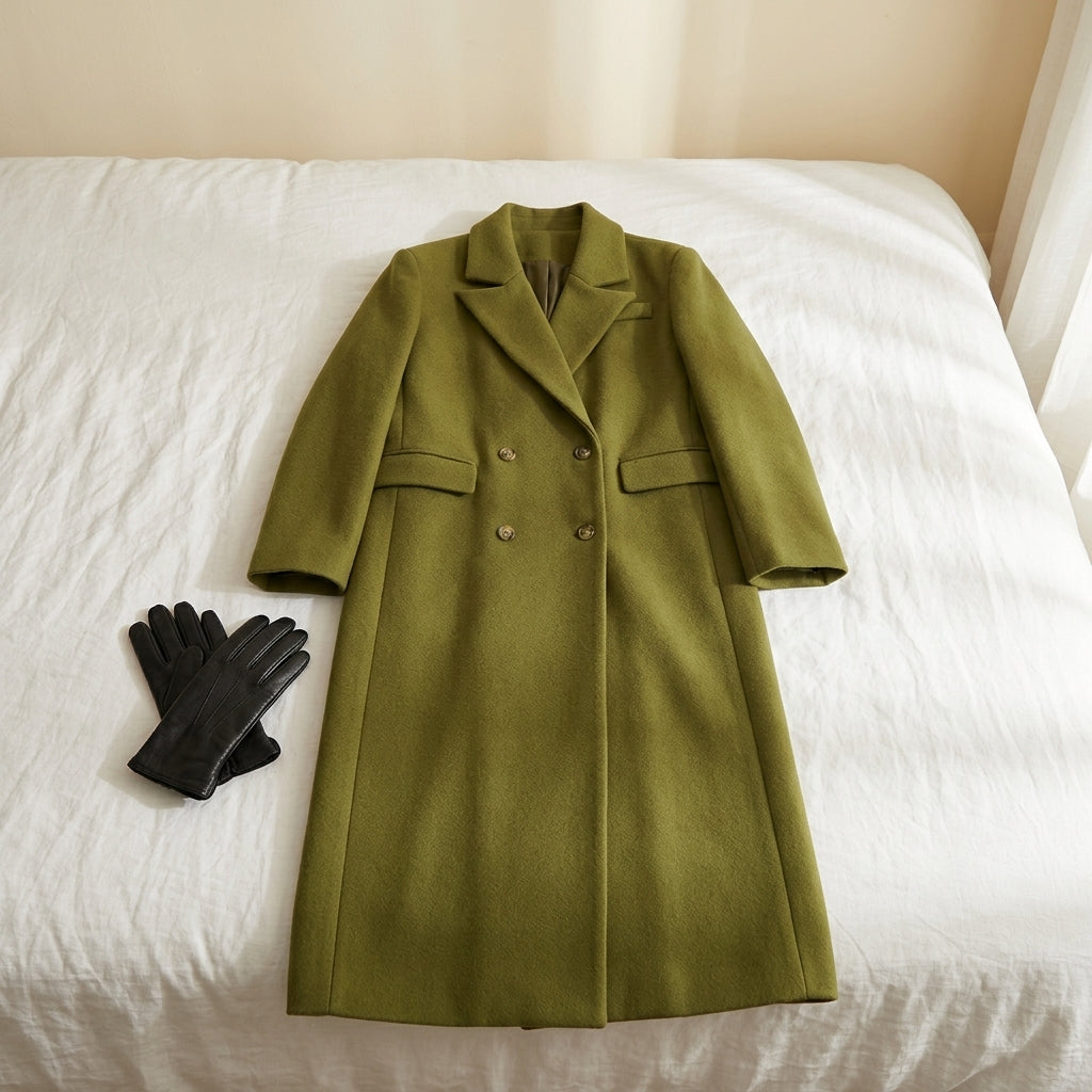 Vittoria | Cappotto Lungo Doppiopetto