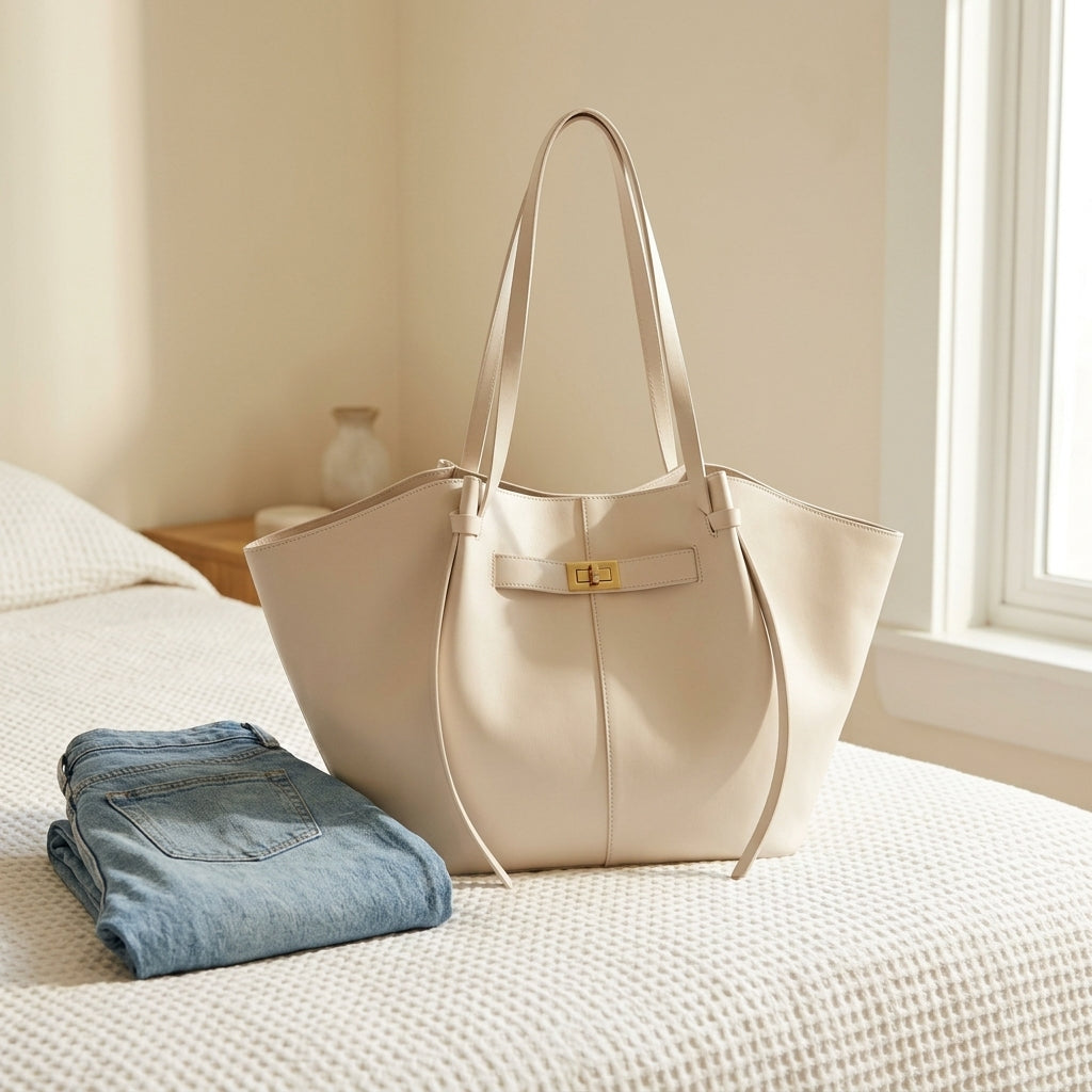 Anna | Borsa Tote Oversize in Pelle