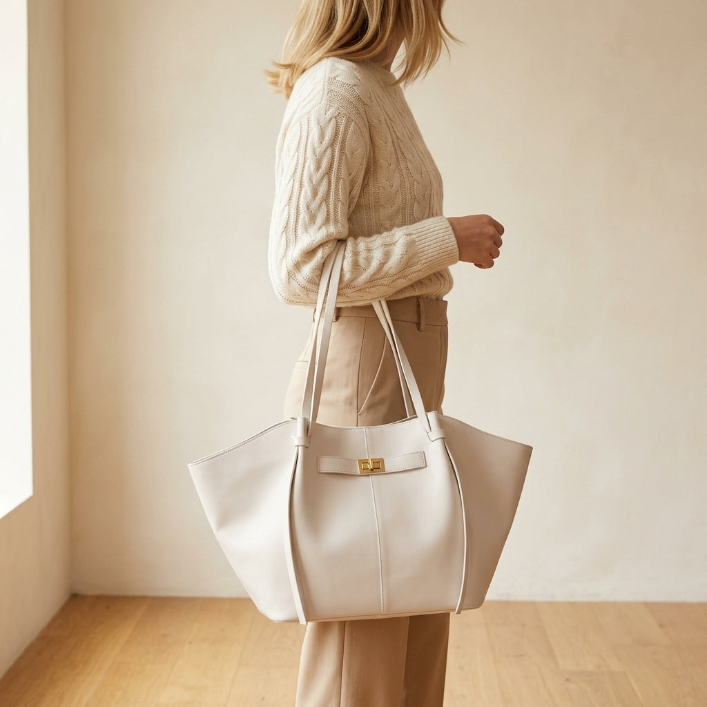 Anna | Borsa Tote Oversize in Pelle