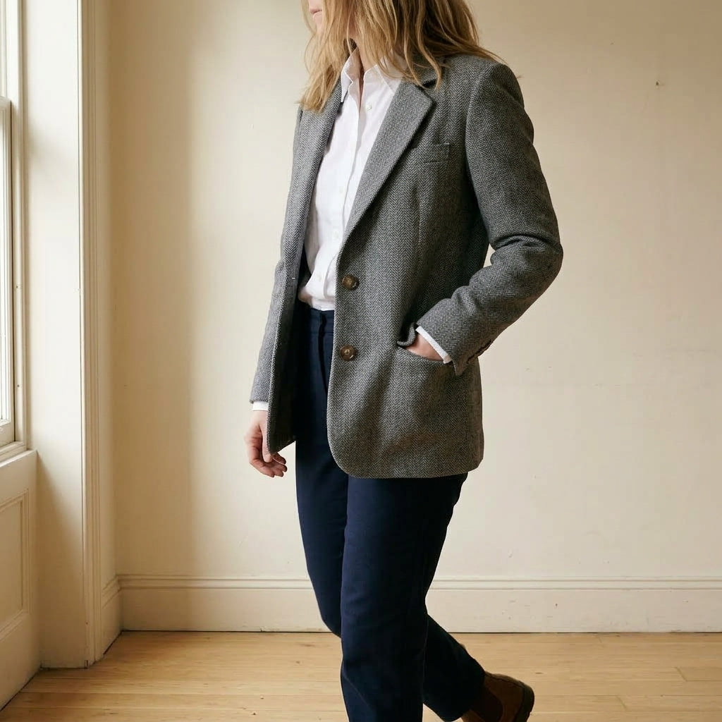 Elsa | Blazer in Lana Spigata